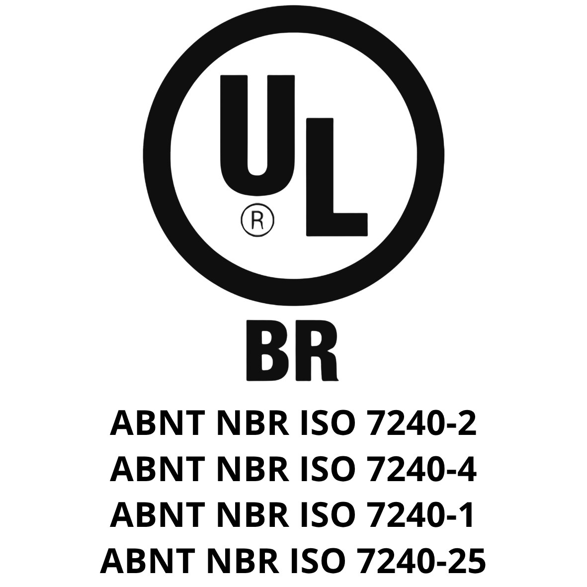 UL-BR — ABNT NBR ISO 7240