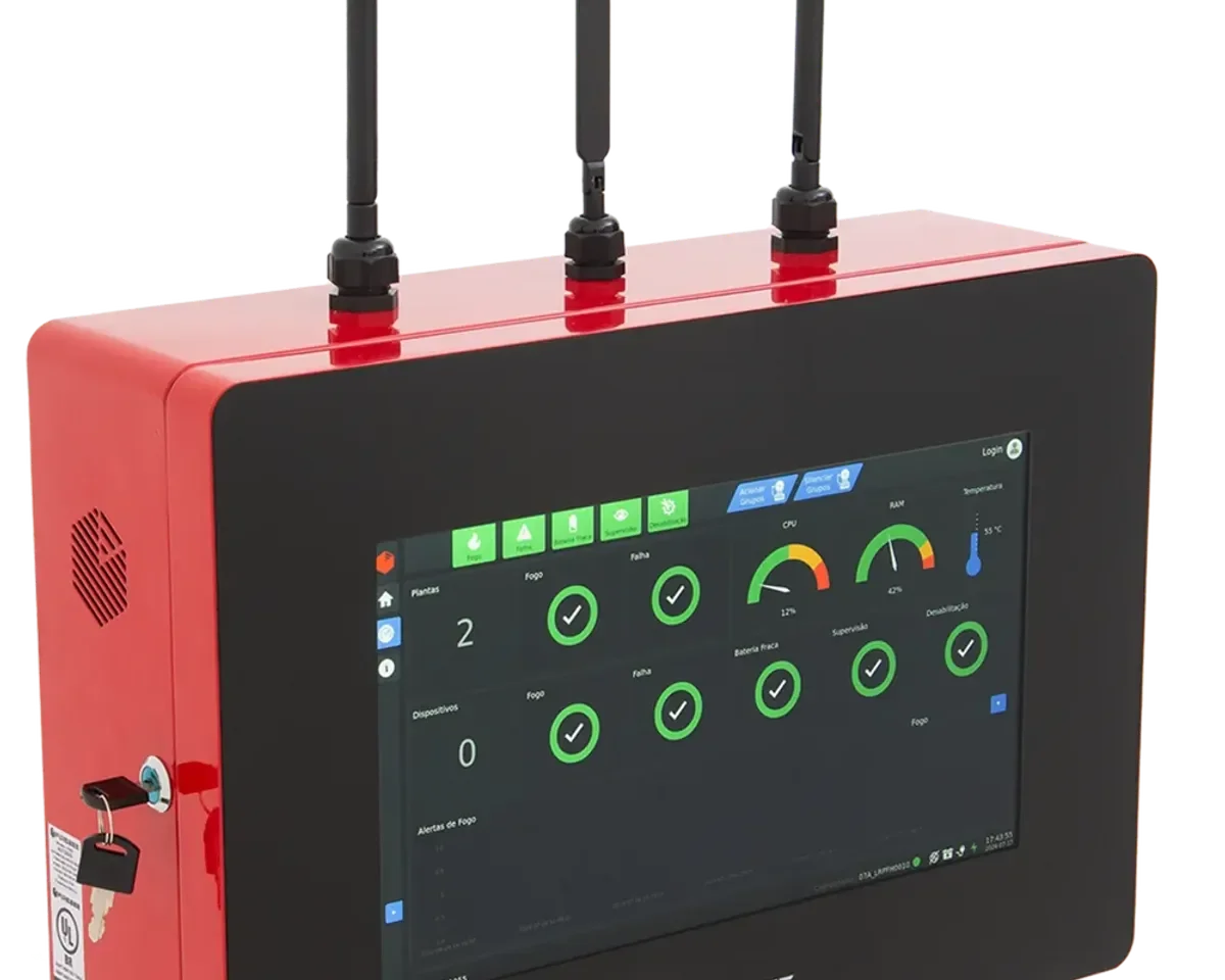 Tecnologia Firebee — SDAI + CFTV integrados em tempo real